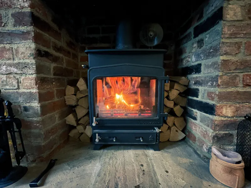 What Are The Benefits Of A Wood Burning Fire Image